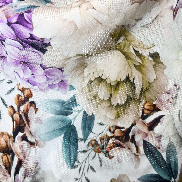 Rareism Women’s Sawyer Multi Cotton Fabric Floral Cowl Neck Top Size X-Small - Picture 4 of 11